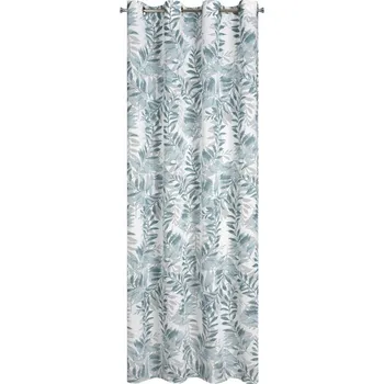 Obraz HOTOVÝ ZÁVĚS HARIET LISTY MODRÉ 140X250