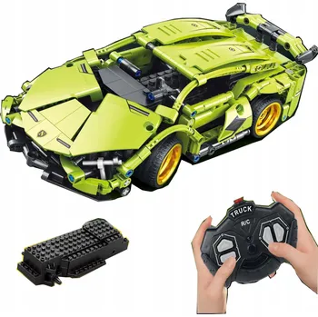 ostatní stavebnice STAVEBNICE SPORTOVNÍ AUTO PRO DĚTI NA DÁLKOVÉ OVLÁDÁNÍ