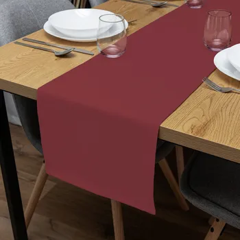 ubrus Dekorační běhoun na stůl Rongo RG-097 Bordó 35x120 cm