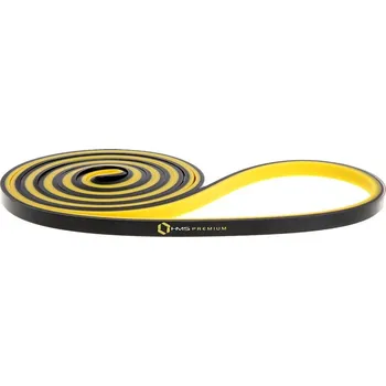 Posilovací guma HMS žlutá, odpor 4,5-13,5 kg