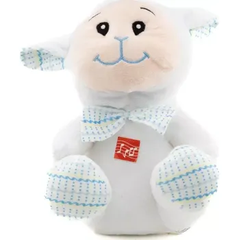 plyšák Ovečka modrá se zvukem