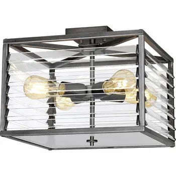 Elstead Lighting Louvre LOUVRE-4F stropní stropní svítidlo 4x60W/E27