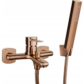 Vodovodní baterie Vanová baterie na okraj vany Invena Magic měděná