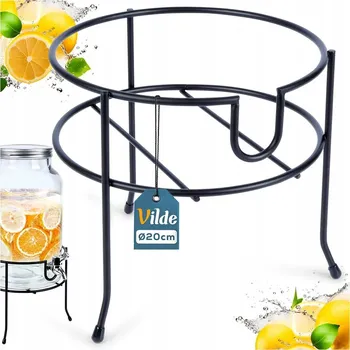 Sklenice Podstavec STOJAN pod sklenice s kohoutkem