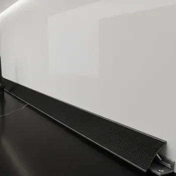 Kuchyňská pracovní deska Egger Těsnící lišta Černá / U999 4000 mm