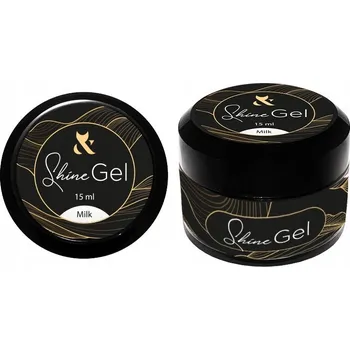 Lak na nehty Fox Shine Gel Milk 15 ml stavební gel