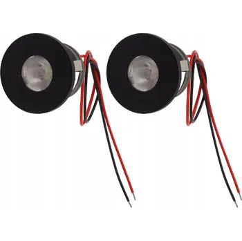 2 ks Mini LED reflektor pro zapuštění, 15 stupňů