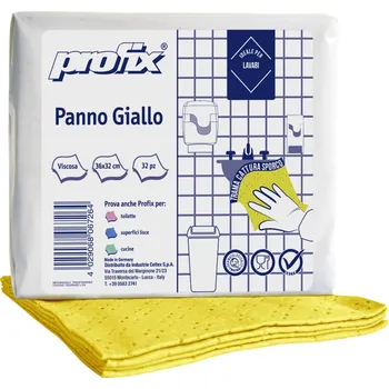 Utěrka TEMCA Úklidová utěrka Profix skládaná verze žlutá - 32ks