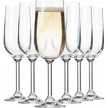 Sklenice Skleničky na šampaňské 6 kusů 210 ml Gema Krosno