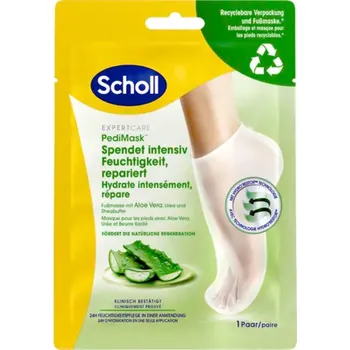 Péče o nohy Hydratační maska na nohy s Aloe Vera PediMask™ (Foot Mask) 1 pár Scholl