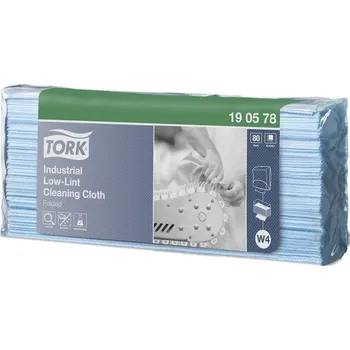 Antistatická utěrka z netkané textílie Tork Low-Lint skládaná 80ks - 1bal