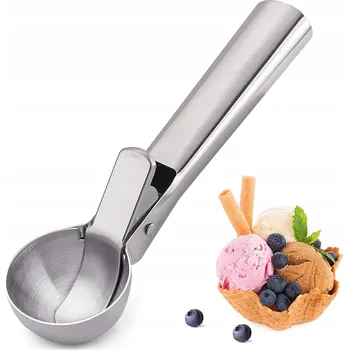 Naběračka Lžíce na zmrzlinu, naběračka, kovová nerezová ocel 110920