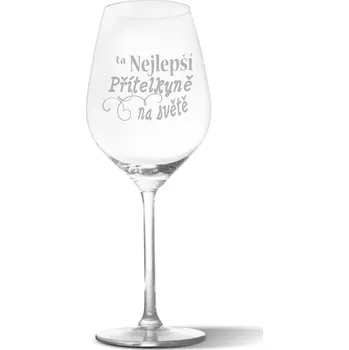 Víno Sablio Sklenička na víno Ta nejlepší přítelkyně na světě: 49 cl