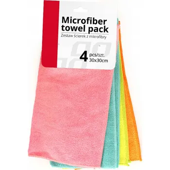 Utěrka Utěrka z mikrovlákna (mikrofáze) Micromed v balení 4 ks, vícebarevná