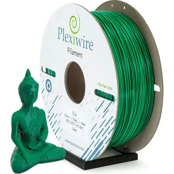 Filament PLA filament Plexiwire 1,75 mm Zelený 900g/300m