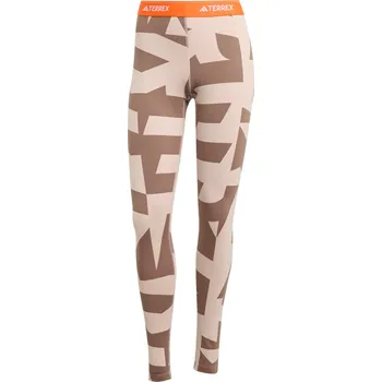 Dámské legíny Dámské Legíny ADIDAS MULTI SYN TI WA KA2703 – Hnědá XL