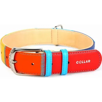 Obojek pro psa Kožený obojek pro psa Collar vel. L