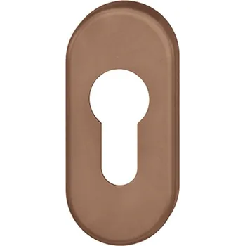 Stavební výplň FSB 17 1757 Úzká rozeta zámková Bronz masivní s patinou