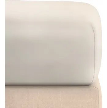 Prostěradlo POLSKÉ PROSTĚRADLO NATAHOVANÉHO ÚŽESE 120x200 BAVLNA BAVLNA BÉŽOVÁ