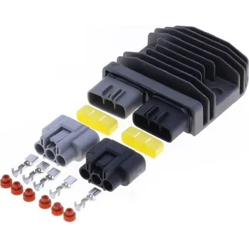 Elektroinstalace pro motocykl ATHENA regulátor napětí (Z zástrčkaMI) APRILIA ETV 1200 CAPONORD 14-17, BMW F 750 / 850 GS 18-23, F 900 R / XR 20-23, R 1200 / 1250 GS / R / RS / RT 13-23, YAMAHA FJR 1300 03-21 (12317718422; 31600HR0F01; 31600MGZJ01) (ATHENA regulátor napětí (Z zástrčkaM