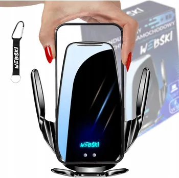Držák do auta na telefon s indukční nabíječkou do mřížky ventilace Webski