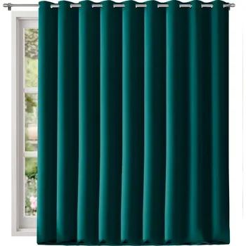 Obraz Závěs Lahvová Zeleň Matná Hladká Dekorace Okna do Obývacího pokoje 600x250P