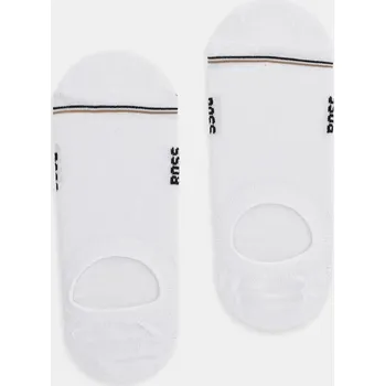 Pánské ponožky Ponožky BOSS 2P LC Iconic CC 2-pack pánské, bílá barva, 50522704 00X, vel. 43-46