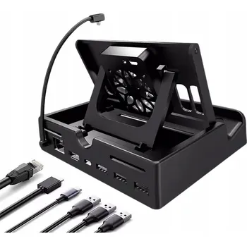 HUB DOKOVACÍ STANICE USB-C pro Steam Deck HDMI 4K 60Hz USB PD