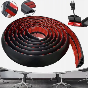 kabelová chránička PODLAHOVÁ/STĚNOVÁ KRYTKA NA KABELY SAMOLEPICÍ KABELOVÝ KANÁL LIŠTA 3M