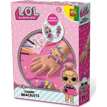 kreativní sada SES Creative L.O.L. 14196 Sada na výrobu šperků pro děti