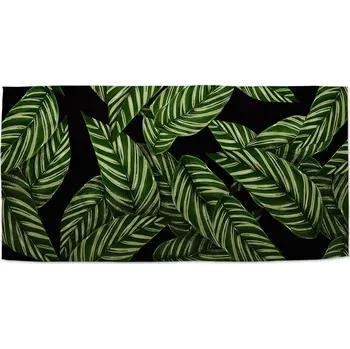 Osuška Sablio Ručník Abstrakce listů - 70x140 cm