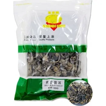 Koření Sušené čínské černé houby Jidášovo ucho, přírodní koření, 100g