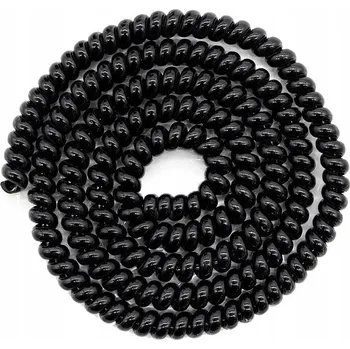 kabelová chránička Ochranný obal kabelu | Černý opletený kabel