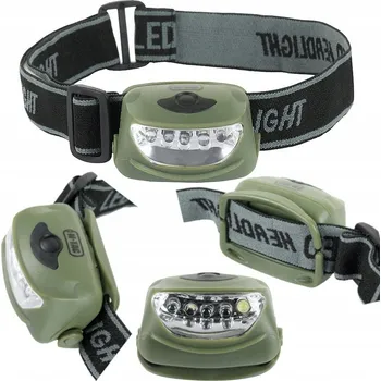 Čelovka M-Tac 4+1 LED olivová