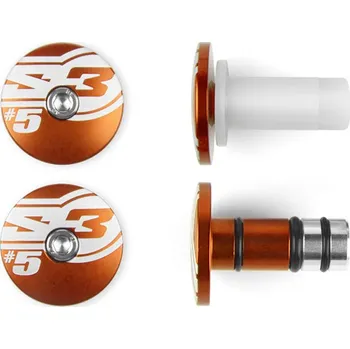S3 End 5 Koncovky tyčí Ø14 mm oranžová HA-END5-O