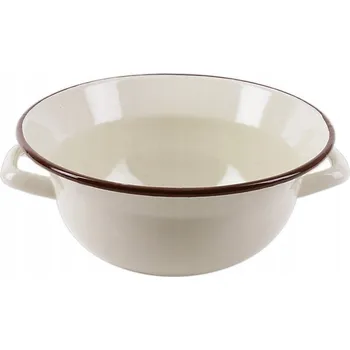 SMALTOVANÁ KUCHYŇSKÁ MÍSA S UCHYTY NA TĚSTO SALÁTY 26CM 2.5L