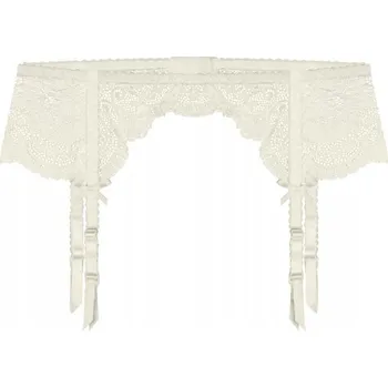 Podvazkový pás Doplňky Julimex Freesia podvazkový pás S bílý - svatební noc