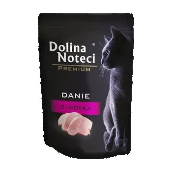 Krmivo pro kočku Dolina Noteci Premium Mokré krmivo pro kočky s krůtím masem, sada 10 x 85 g