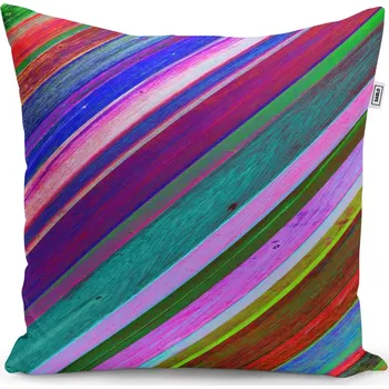 Polštář Sablio Polštář Nabarvené dřevo - 50x50 cm