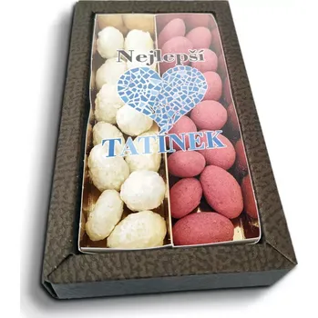 Čokoláda Sablio Mandle v čokoládě Nejlepší tatínek - 2x 80g