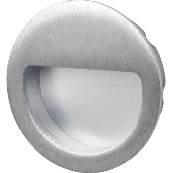 Dveřní kování Mušle pro posuvné dveře Südmetall Nr.11 Chrom satinovaný