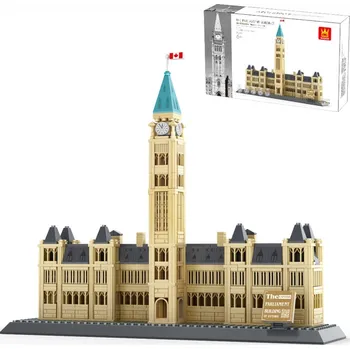 ostatní stavebnice Stavebnice Wange 4221 - Kanadský parlament v Ottawě, 608 dílků