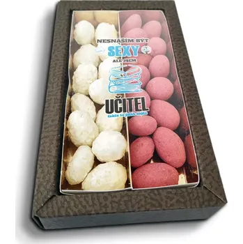 Čokoláda Sablio Mandle v čokoládě Nesnáším být sexy, ale jsem učitel - 2x 80g