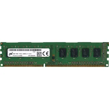 Operační paměť MICRON 4GB DDR3 1600MHz PC3L-12800U NON-ECC - Paměť RAM