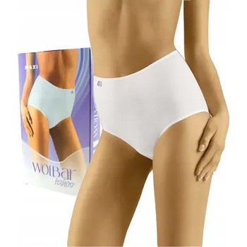 Kalhotky Wol-Bar Tahoo Maxi bílé L Vysoké kalhotky kalhotky