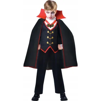 Karnevalový kostým Kostým Kostým Upír Dracula Halloween 110-116 cm 4-6 let