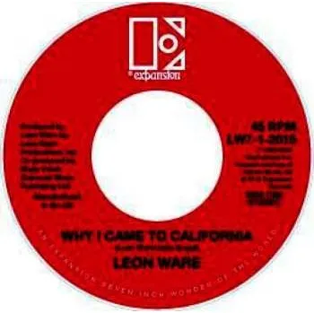 Zahraniční hudba SP Leon Ware: Why I Came To California / Rockin' You Eternally 2024