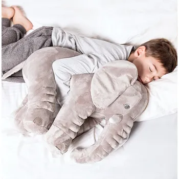 plyšák IKEA JATTESTOR, Slůně, plyšák, šedý, 125 cm