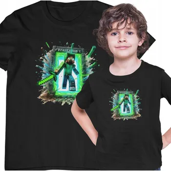 Meeboo dětské tričko černé bavlna velikost 128