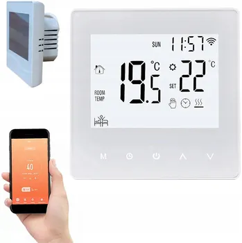 BEZDRÁTOVÝ TERMOSTAT WIFI TUYA PRO BOJLER / KOTEL - OVLADAČ